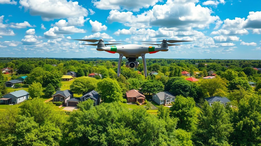 drone flight property regulations