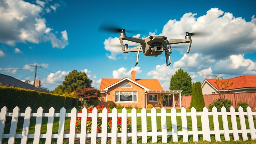 Legal Limits for Drones Flying Over Private Property