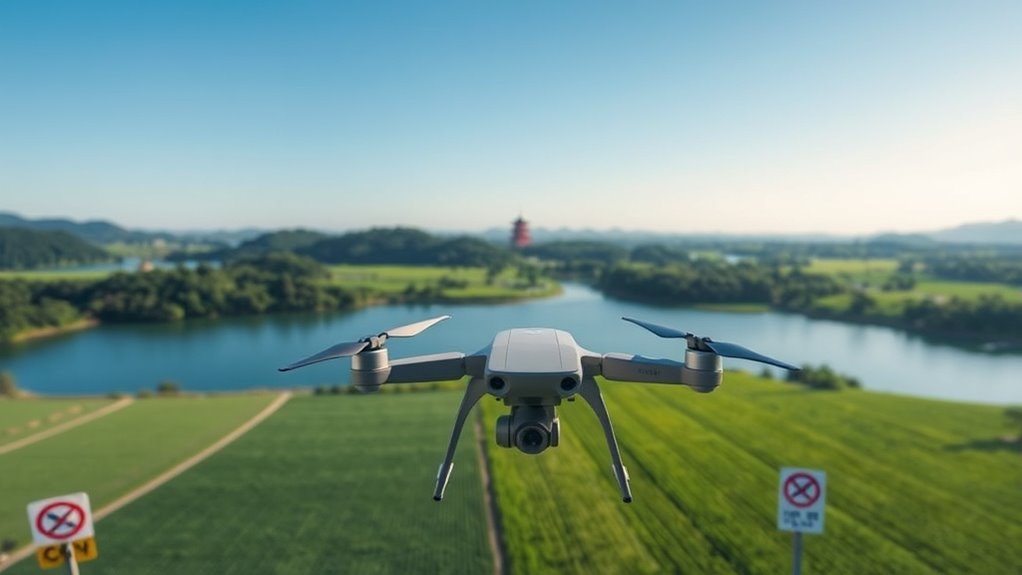 drone flying restrictions japan