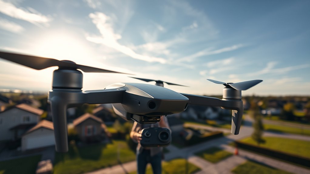 drone legality over property