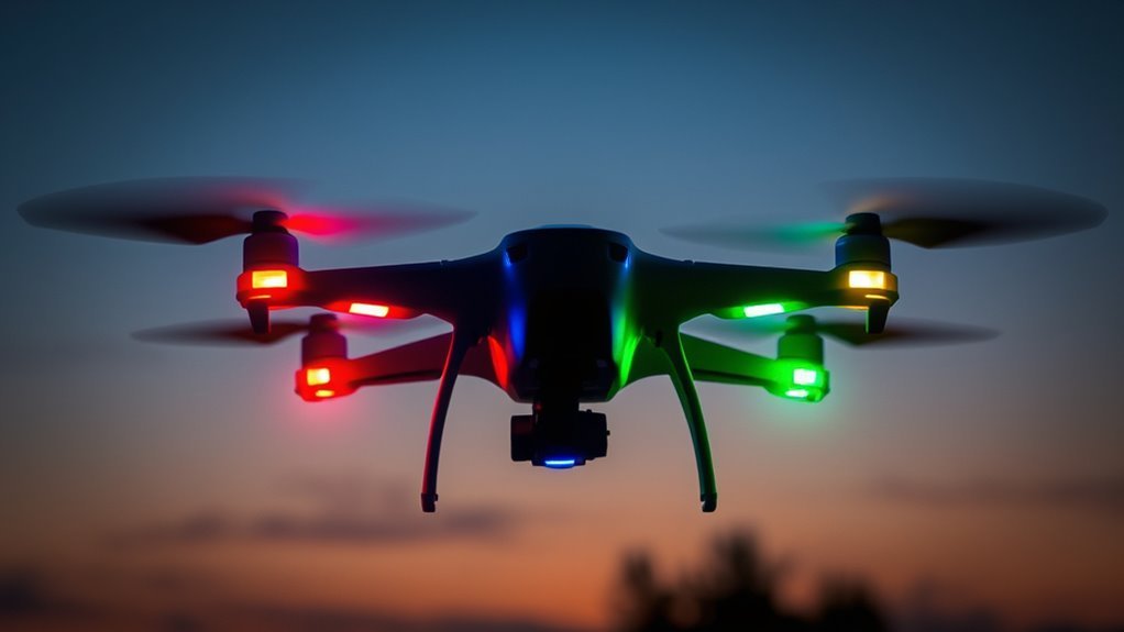 drone light color meanings