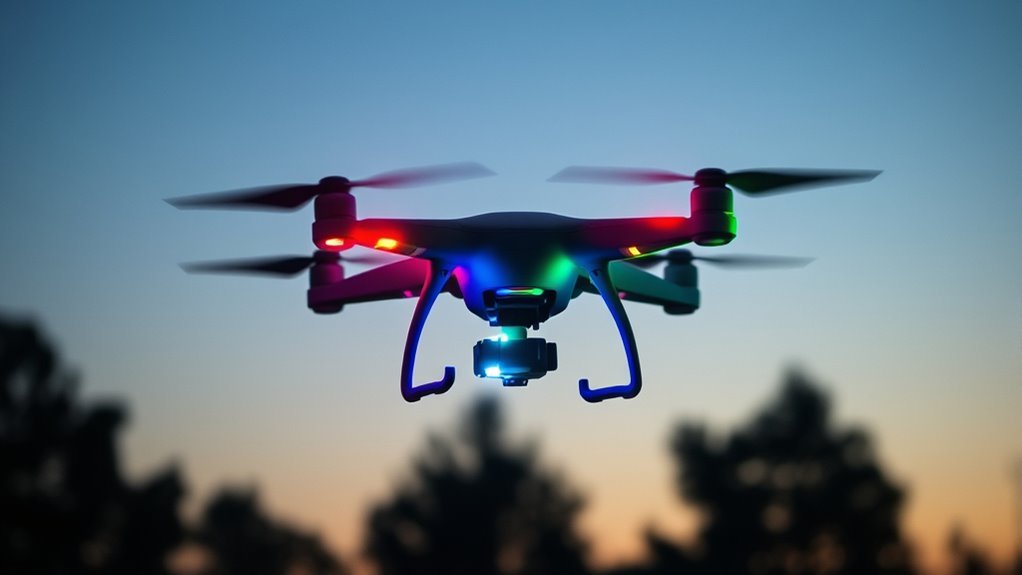 drone light color meanings