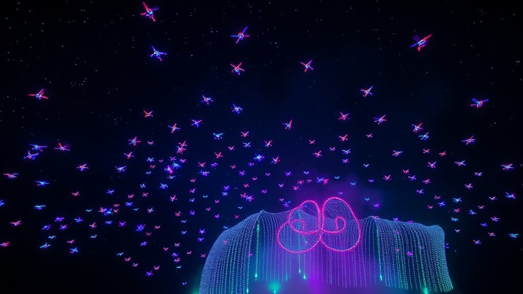 drone light show technology