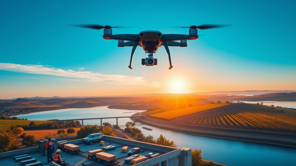 drone logistics delivery opportunities