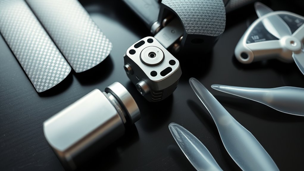 drone materials impact performance