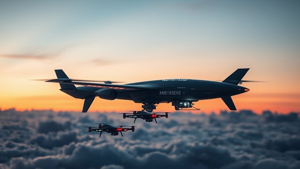 drone navigation and communication
