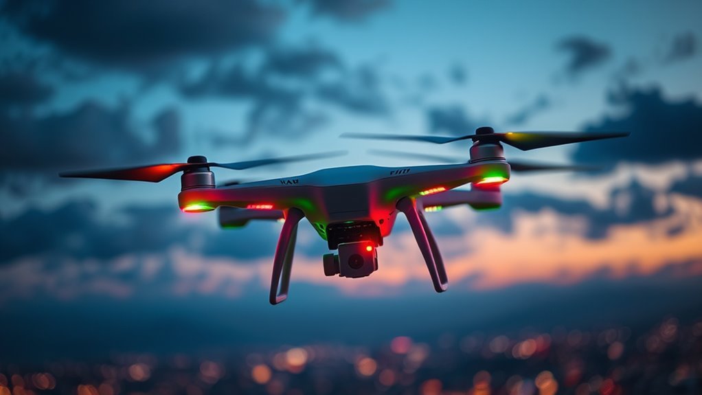 drone navigation light importance