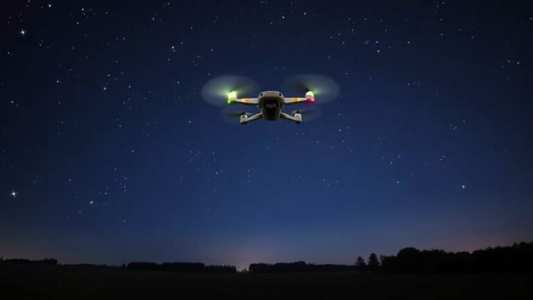 drone night flying regulations