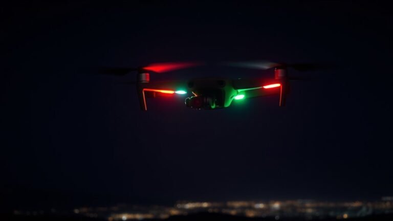 drone night light colors