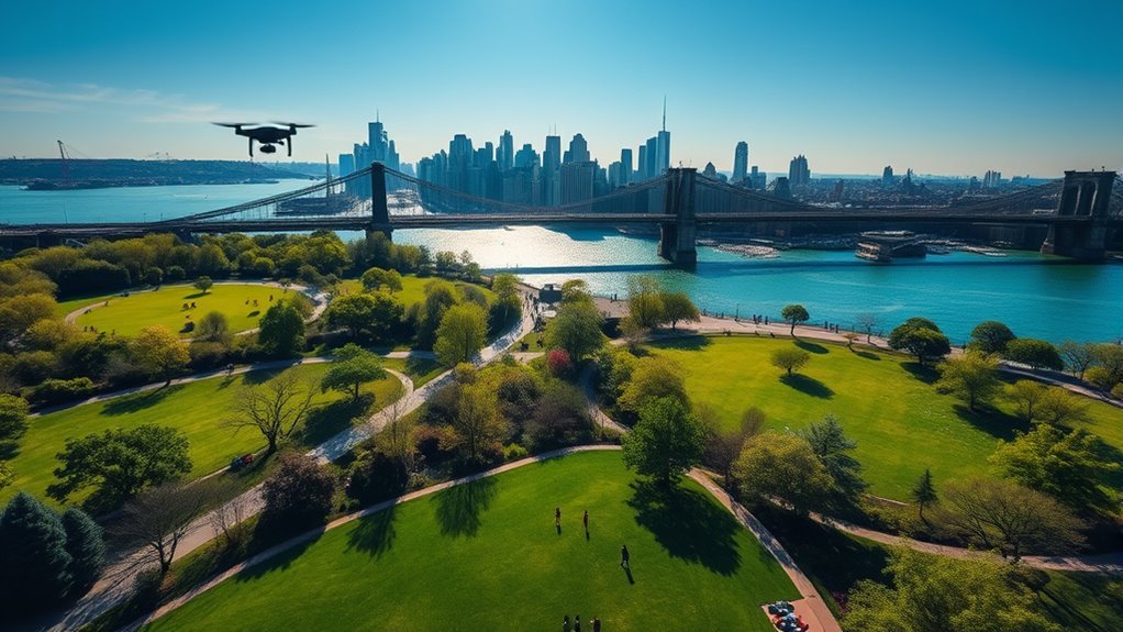 drone photography in brooklyn