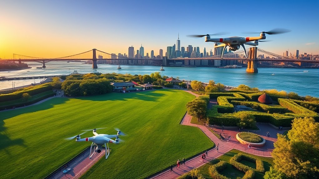 drone photography in brooklyn