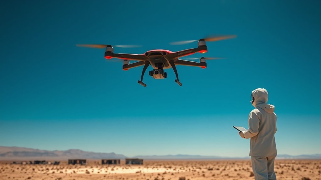 drone radiation detection sensors
