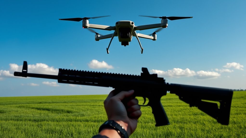 drone shooting felony assessment