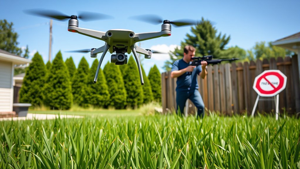 drone shooting legal considerations