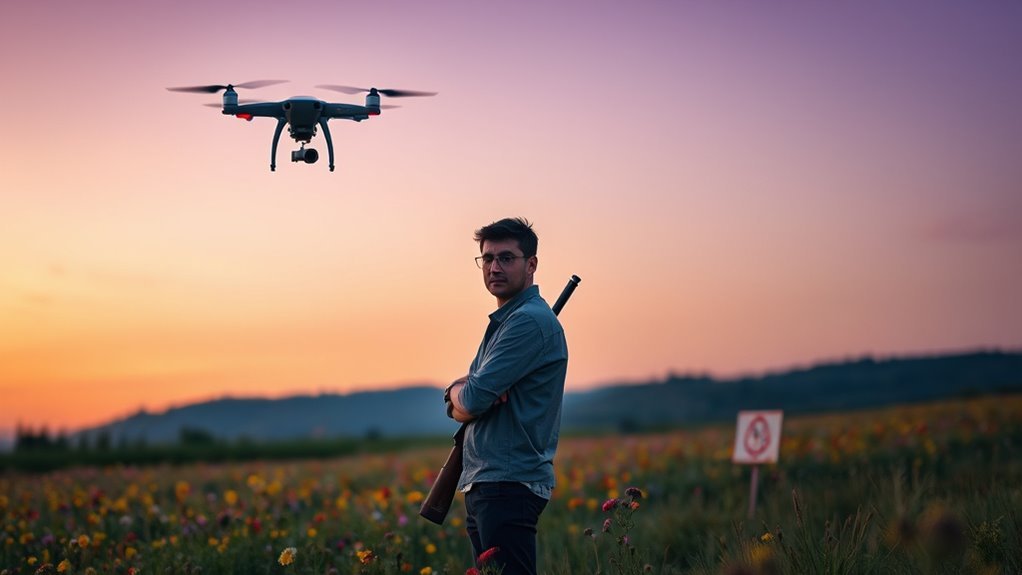 drone shooting legality issues