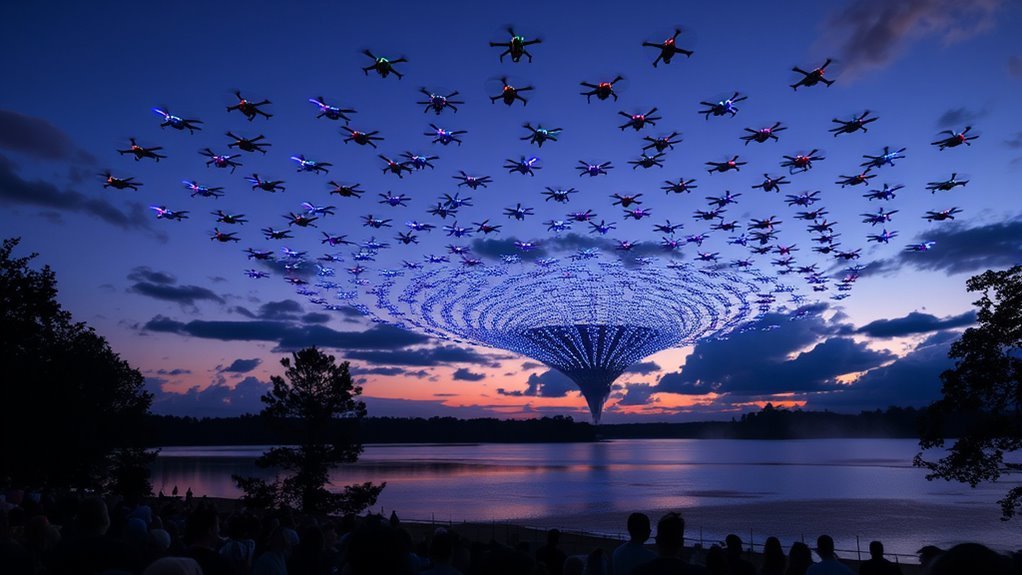 drone show number determination