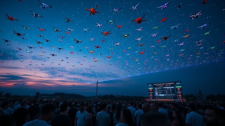 drone show quantity determinants