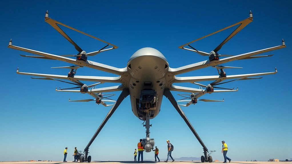 drone size evolution trends