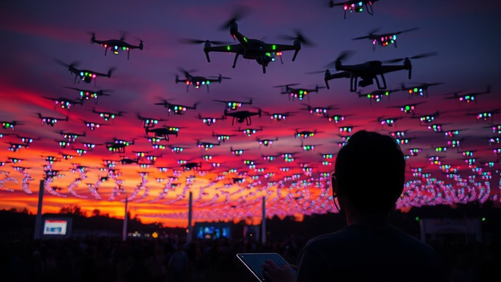 drone technology and choreography