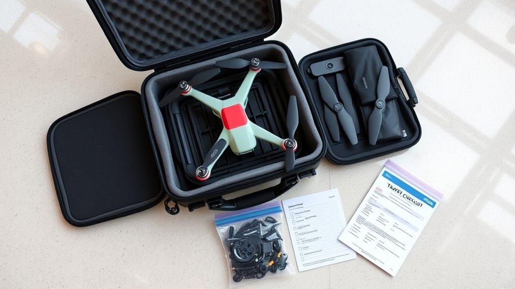 drone travel regulations awareness