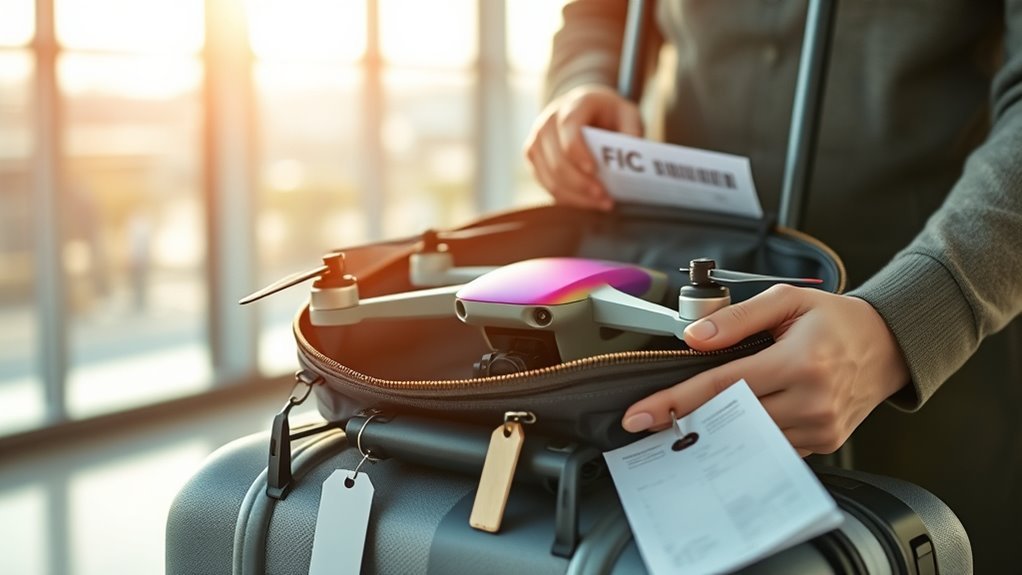 drone travel regulations compliance