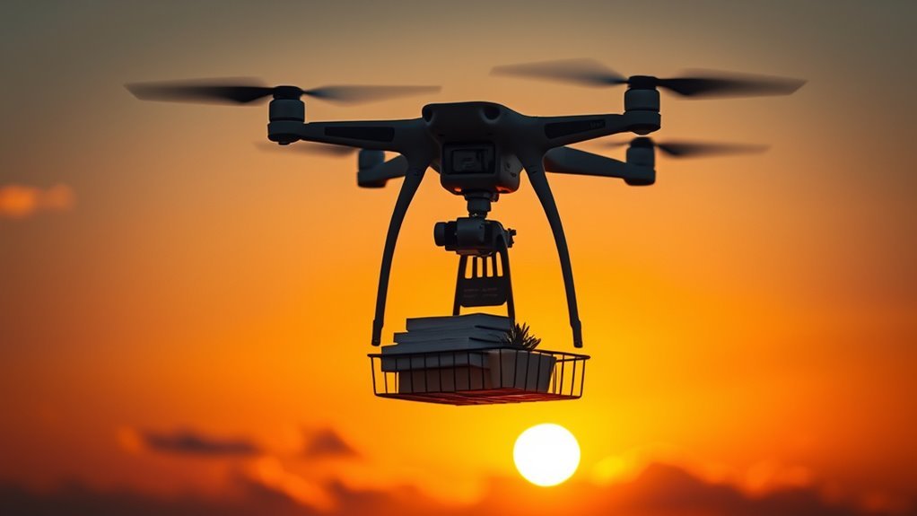 drone types and payloads