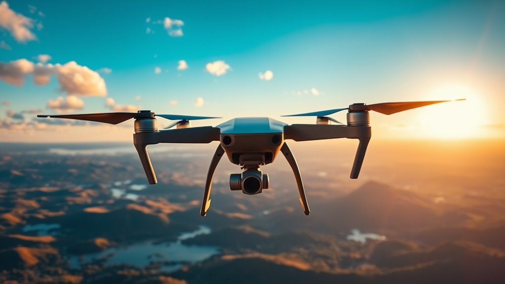 drone types and ranges