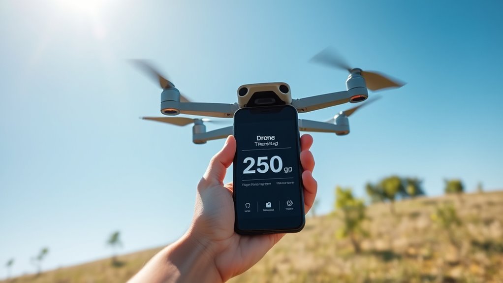 drone weight regulation impact