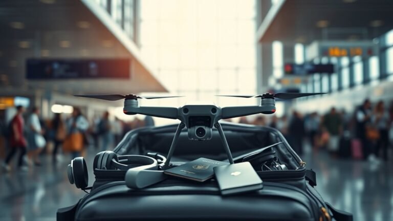 drones allowed on flights