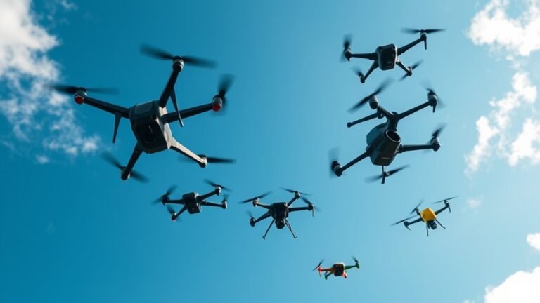 drones diverse aerial appearances