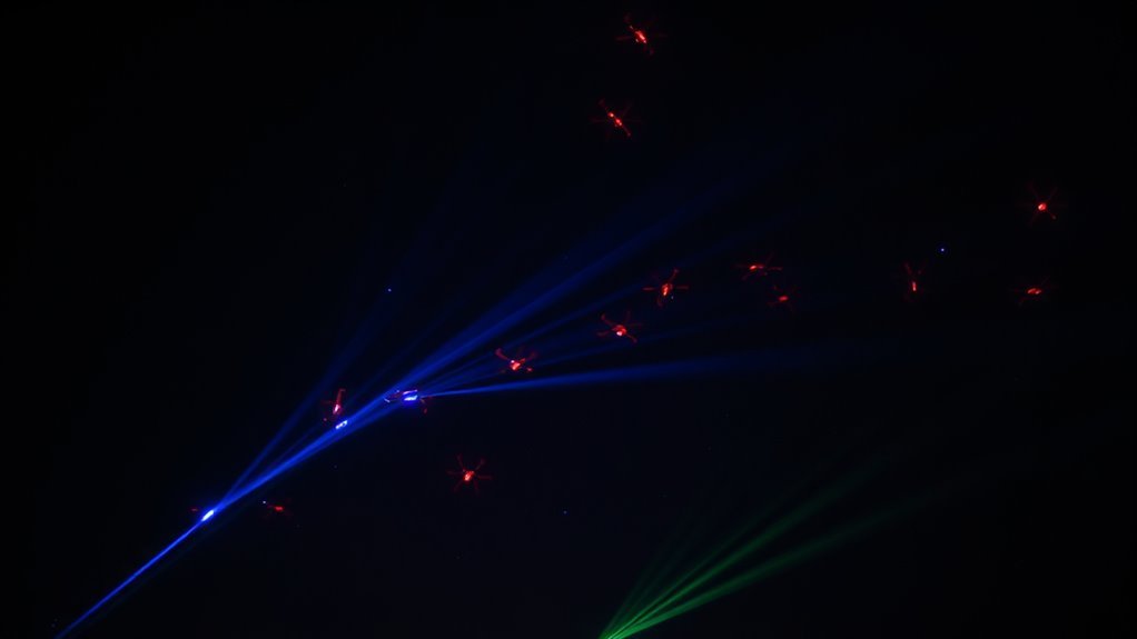 drones diverse lighting configurations