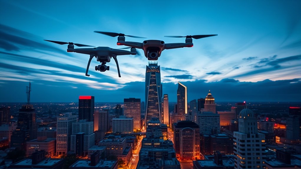 drones elevate newark s skyline