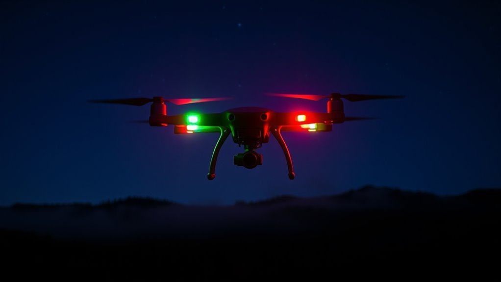 drones enhance nighttime visibility