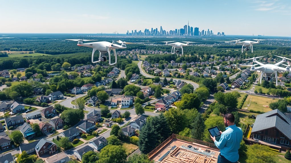 drones enhance real estate marketing