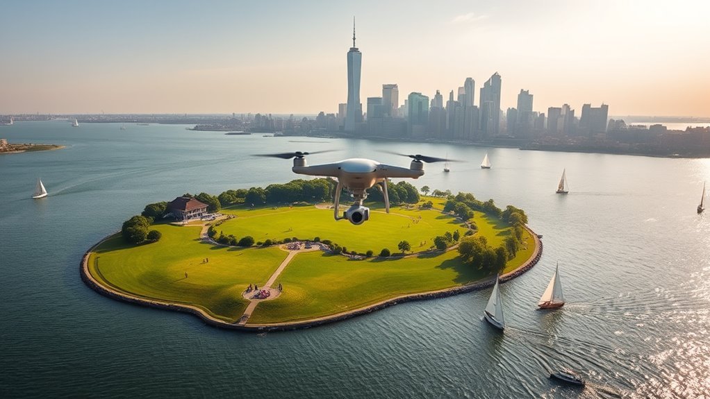 drones history stunning views
