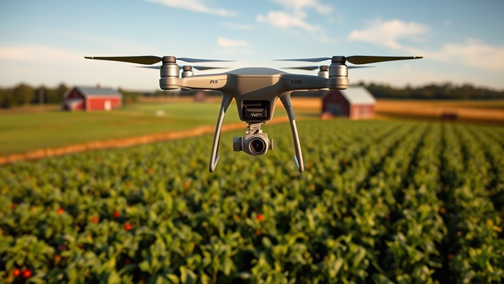 drones revolutionizing agricultural practices