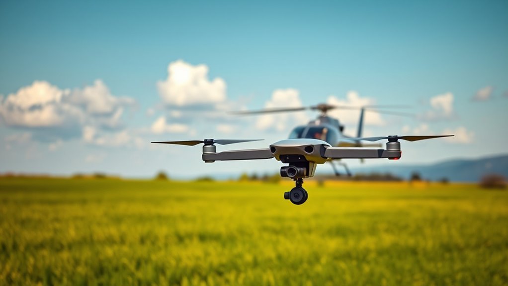 drones versus helicopters sounds
