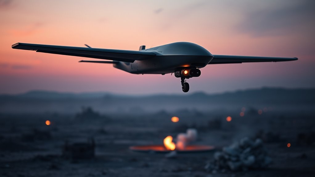 evolution of combat drones