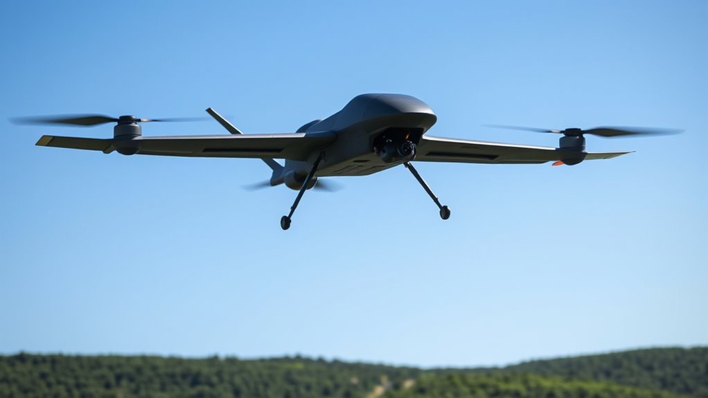 extended drone flight efficiency