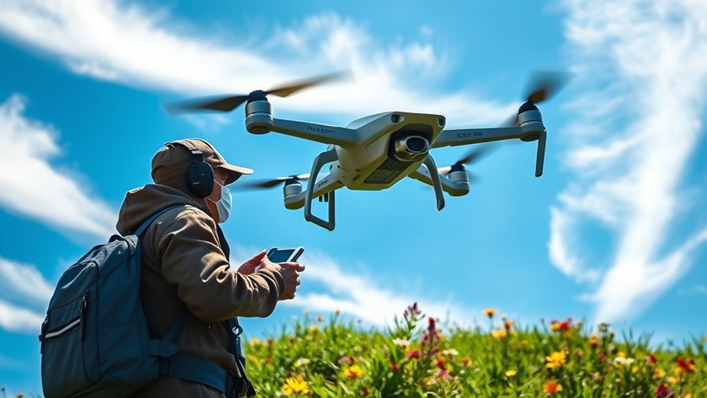 familiarize with drone features