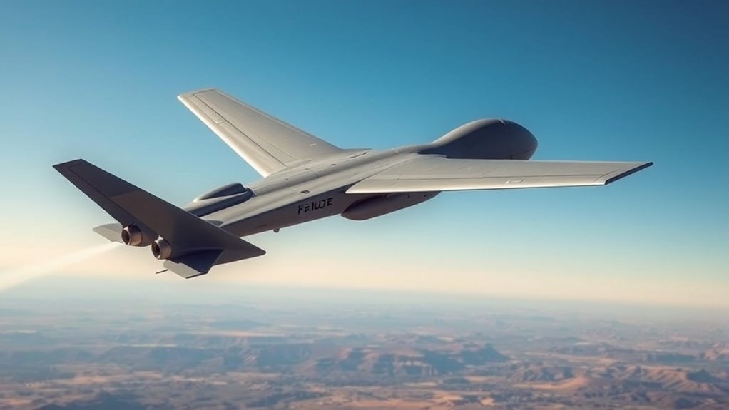 fastest military drone speed