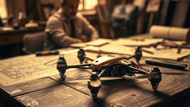 first drone invention history