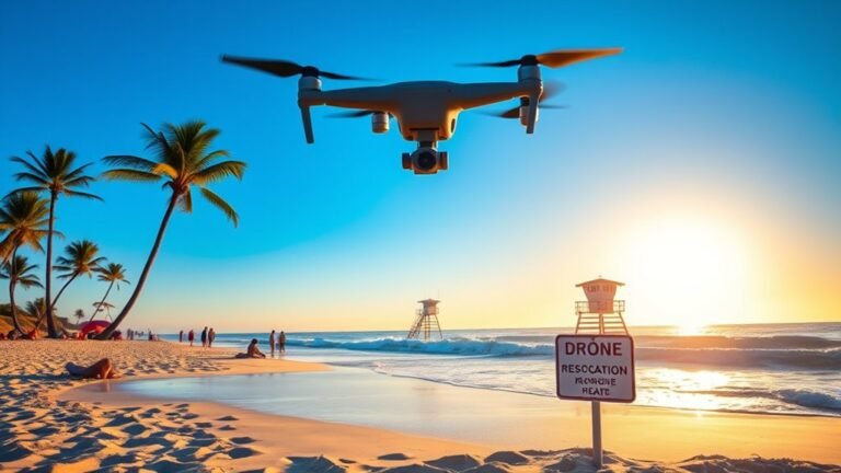 fly drones legally beaches