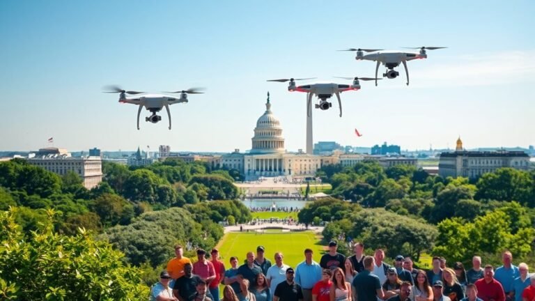 fly drones legally dc