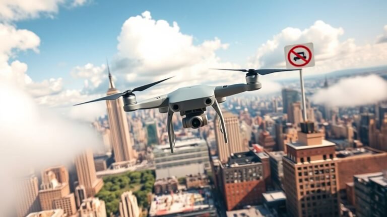 fly drones legally nyc