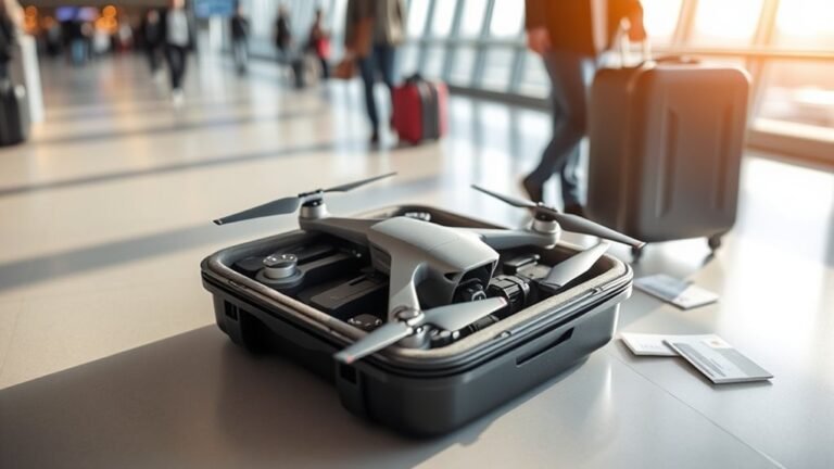flying drones securely onboard