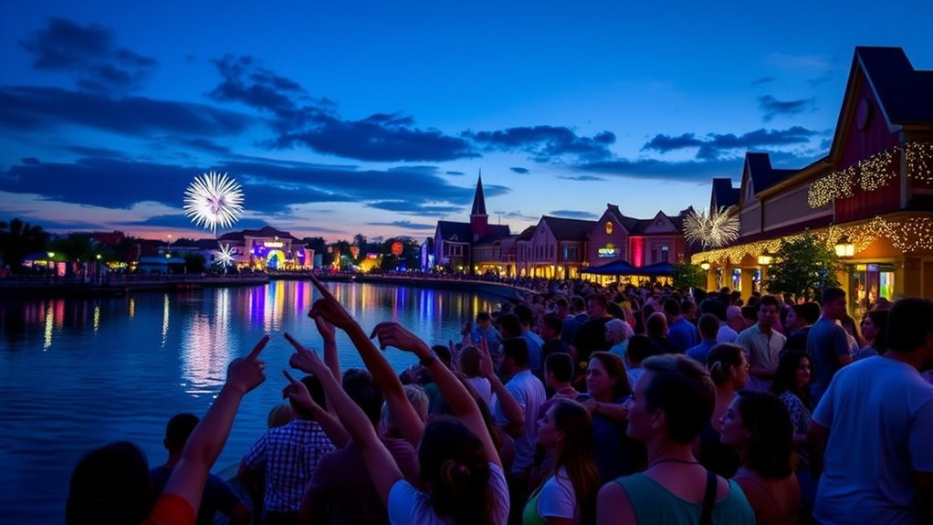 follow disney springs online