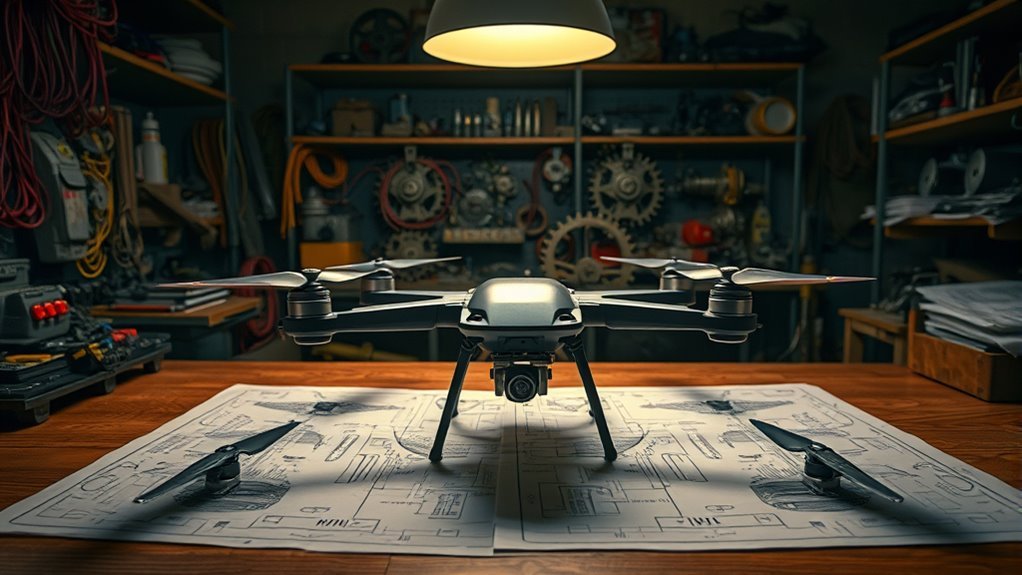 gather essential drone materials
