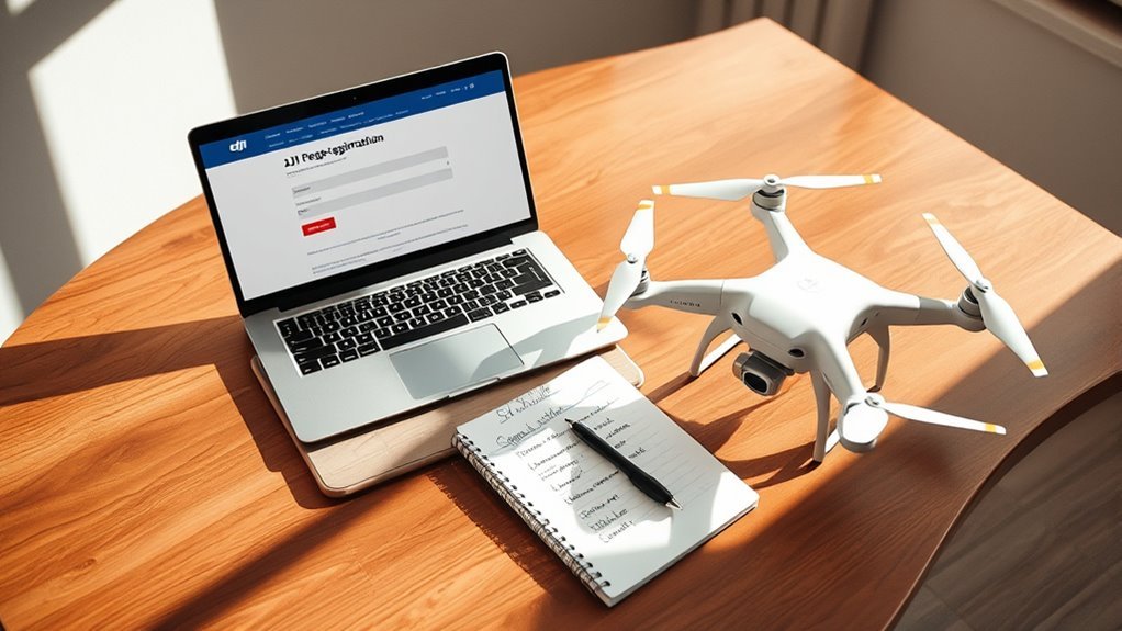 gather essential drone registration information
