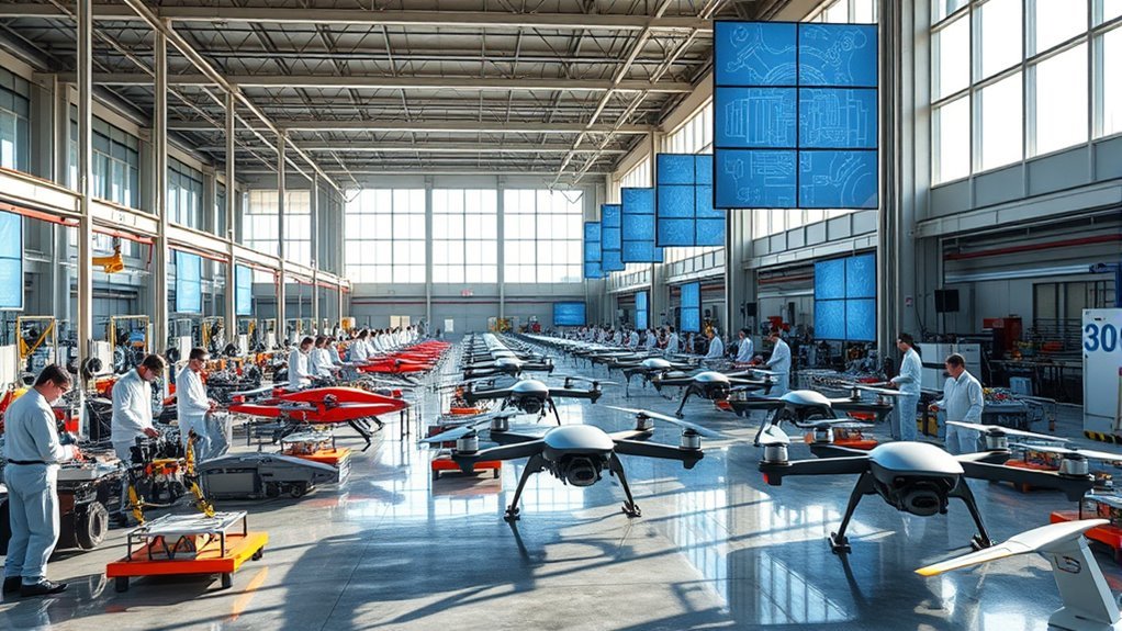 global drone manufacturing hubs